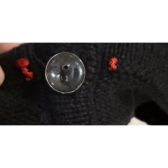 Designers Originals Studio Joy Christmas Holiday Cardigan Sweater Embellished - Picture 5 of 9